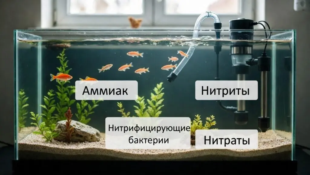 запустить азотный цикл