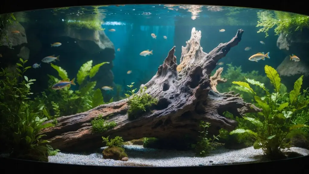 удалить танины из аквариумной воды